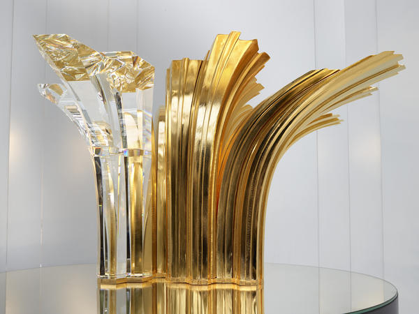 centrotavola swarovski zaha hadid crista