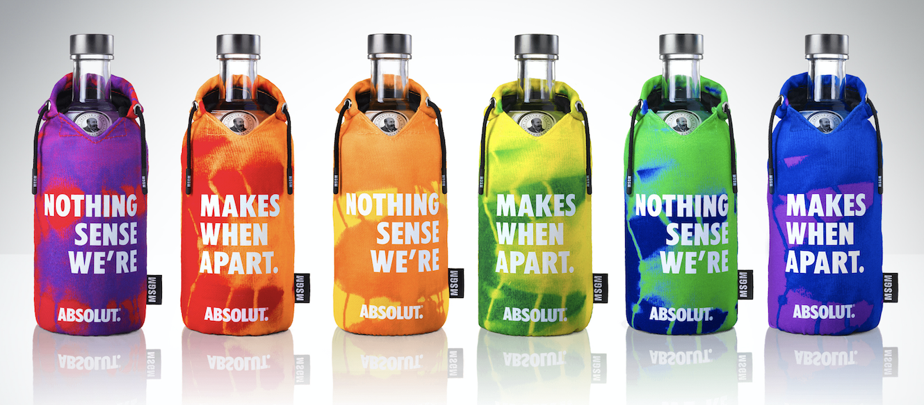 Edizione limitata MSGM – Vodka Absolut