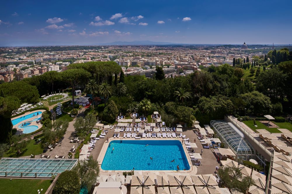 L’eccellenza che cresce con il tempo; il Rome Cavalieri A Waldorf Astoria Hotel compie sessant’anni